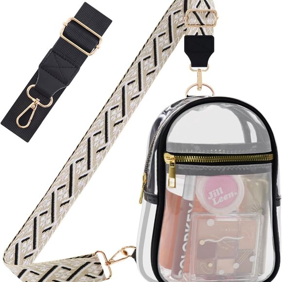 Spacious Clear Bag for Stadium Events - Perfect for Concerts, Travel & More - Picture 1 of 7